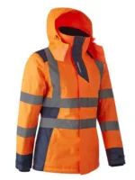Parka femme haute visibilité
