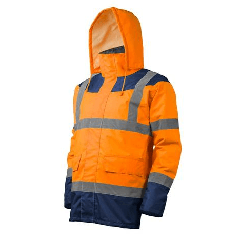 Parka KETA matelassée haute visibilité