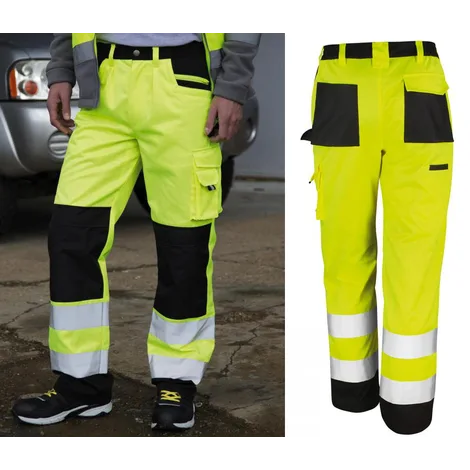 Pantalon cargo haute visibilité