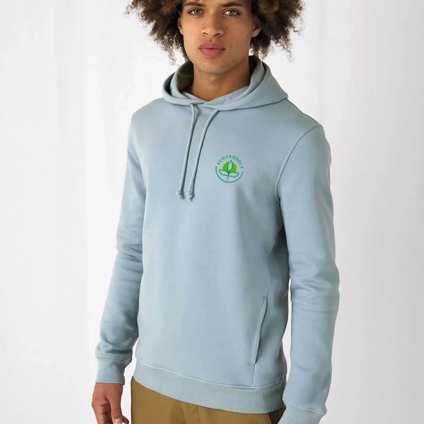 Sweat à capuche BIO INSPIRE en coton biologique et polyester recyclé