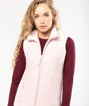 Gilet micropolaire femme personnalisé