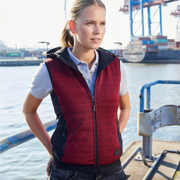 Bodywarmer hybride Femme-James Nicholson