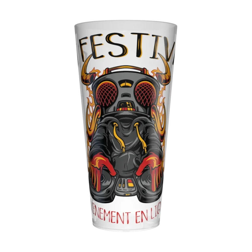 Gobelet personnalisé 40cl translucide